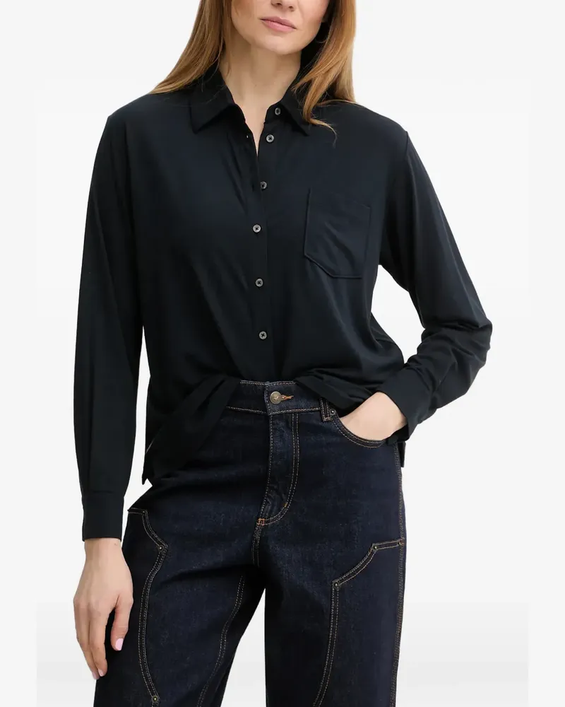 Marc O'Polo chest-pocket long-sleeve shirt - Blau Blau