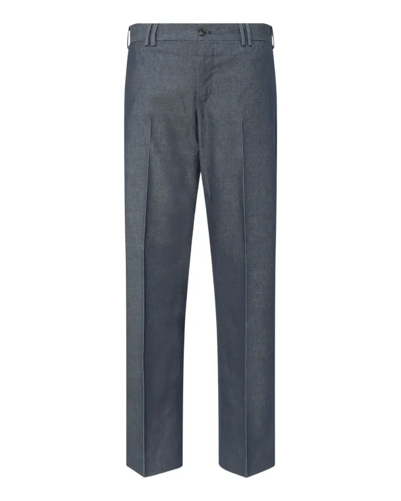 PT TORINO Edge Hose mit Bügelfalten - Blau Blau