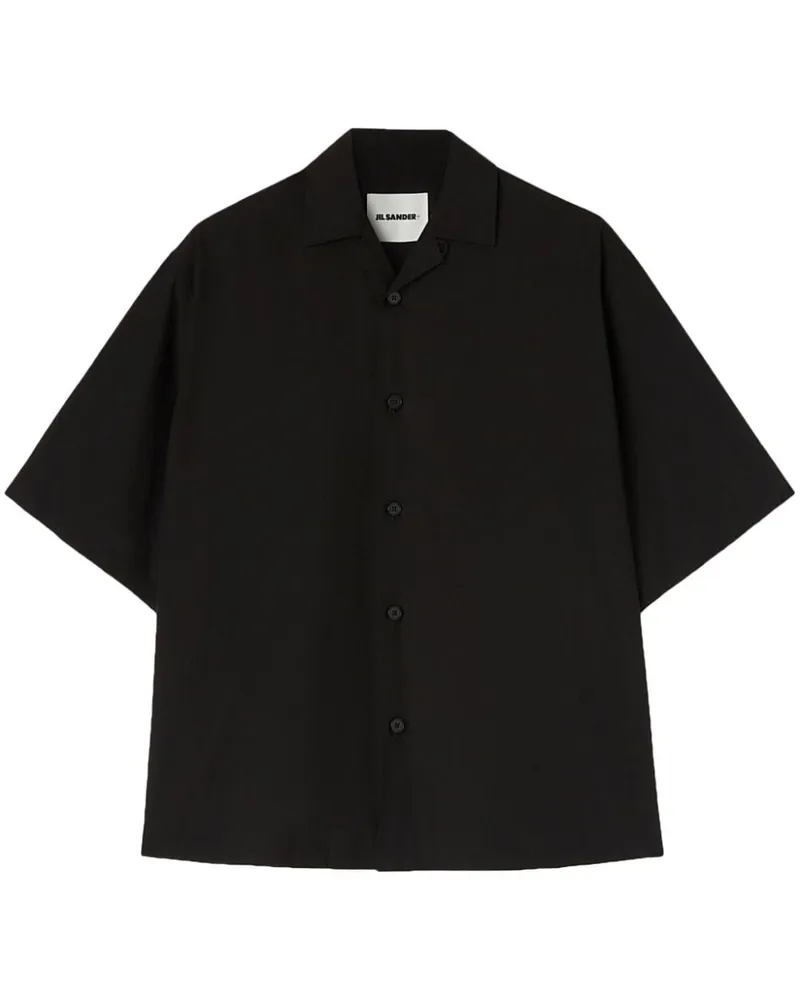 Jil Sander Kurzärmeliges Hemd - Schwarz Schwarz
