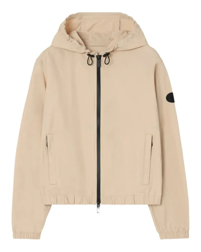 Burberry nylon Nelson hooded jacket - Nude Nude