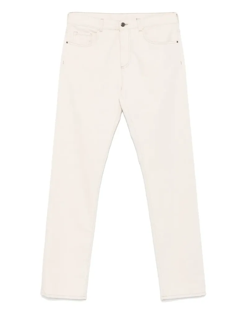 Canali Jeans mit geradem Bein - Nude Nude
