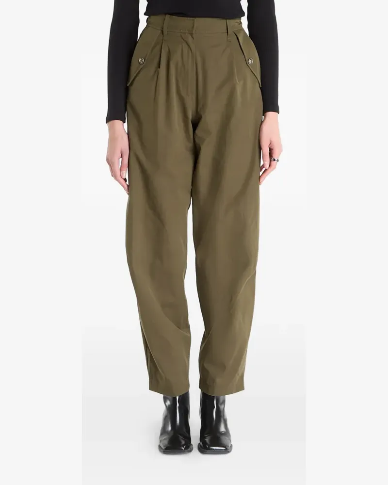 Guess Plissierte Hose - Grün Grün