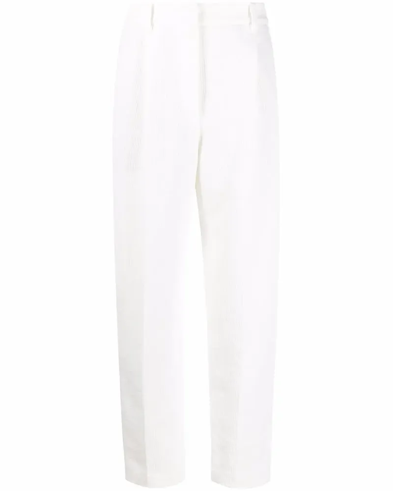 Brunello Cucinelli Tapered-Hose - Weiß Weiß