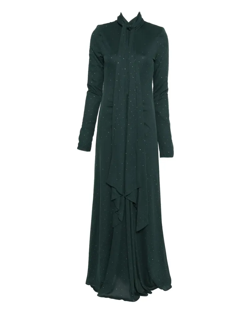 ROTATE Birger Christensen Rückenfreies Maxikleid - Grün Grün