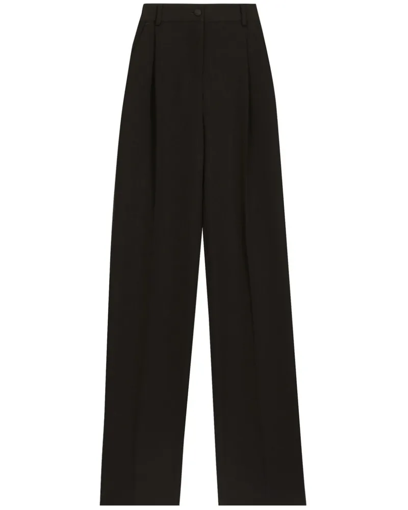 Dolce & Gabbana Klassische Hose - Schwarz Schwarz