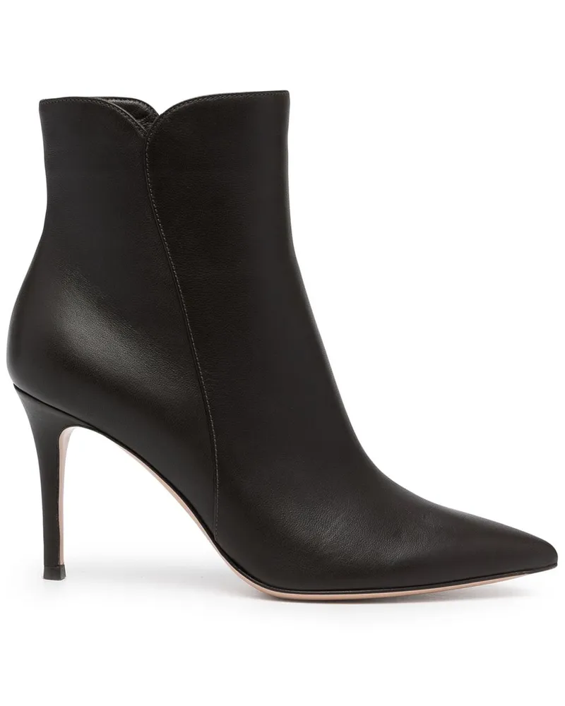 Gianvito Rossi Stiefeletten mit Stiletto-Absatz Braun