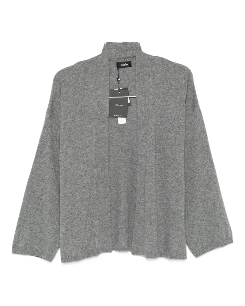Dixie mélange-effect cardigan - Grau Grau