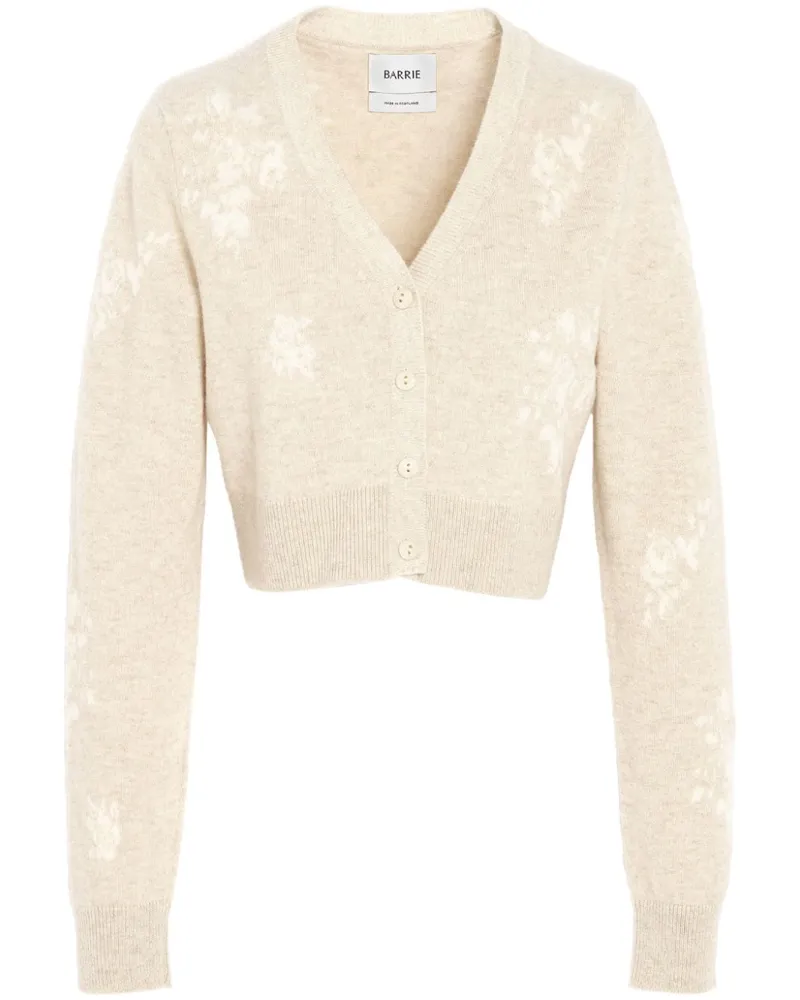 Barrie Floraler Cardigan - Nude Nude