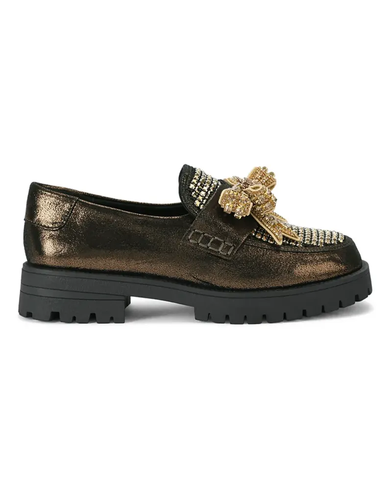 Kurt Geiger Loafer mit Schleife - Braun Braun