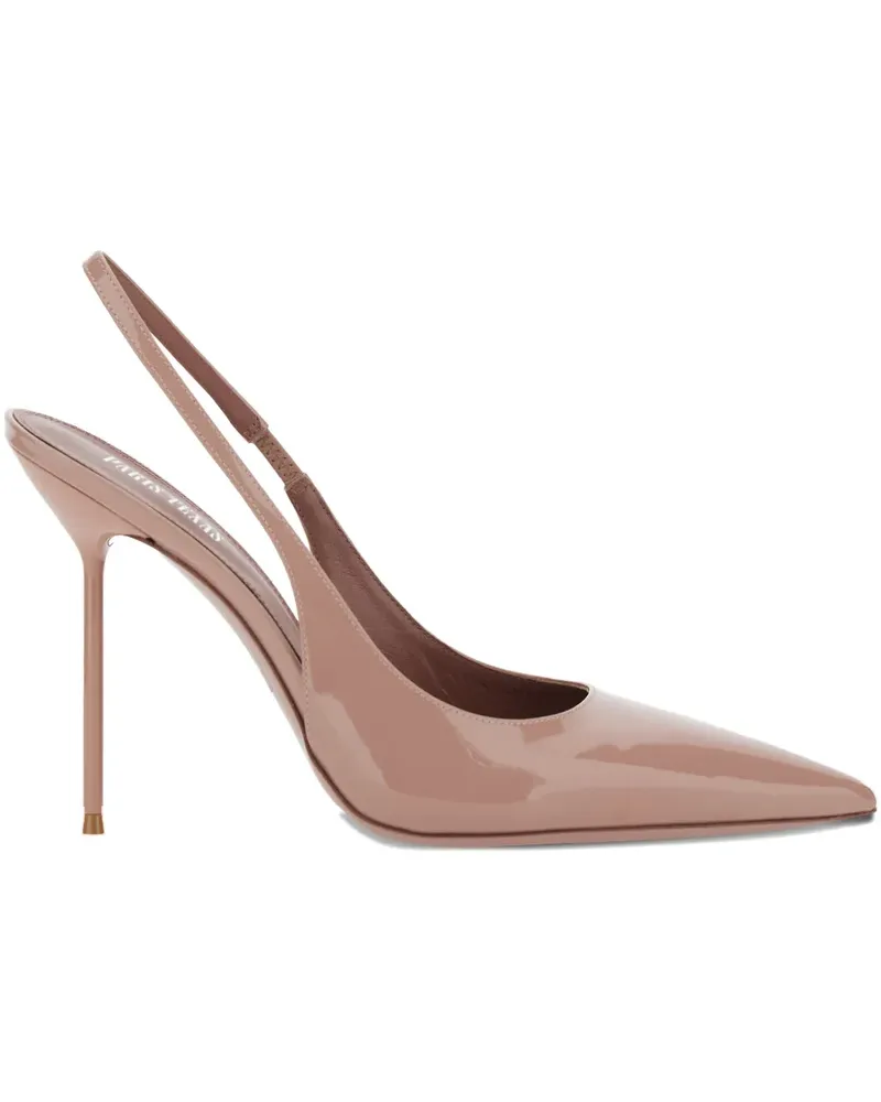 Paris Texas Lidia slingback pointed-toe pumps - Nude Nude