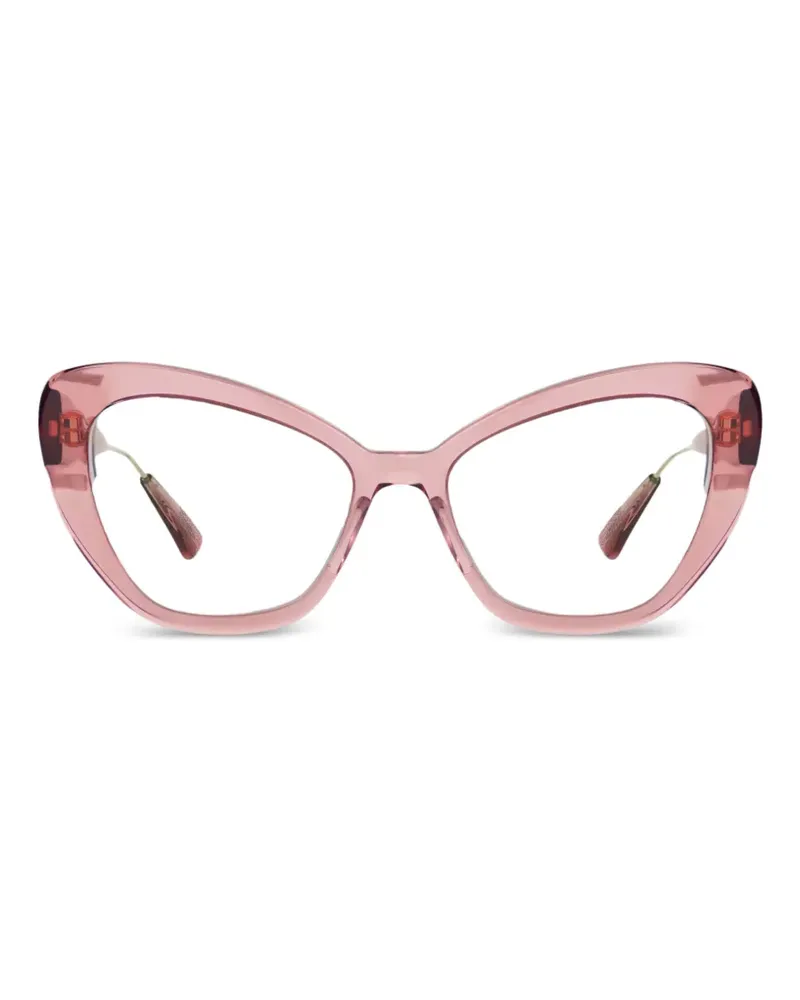 Bugatti Brille mit Cat-Eye-Gestell - Rosa Rosa