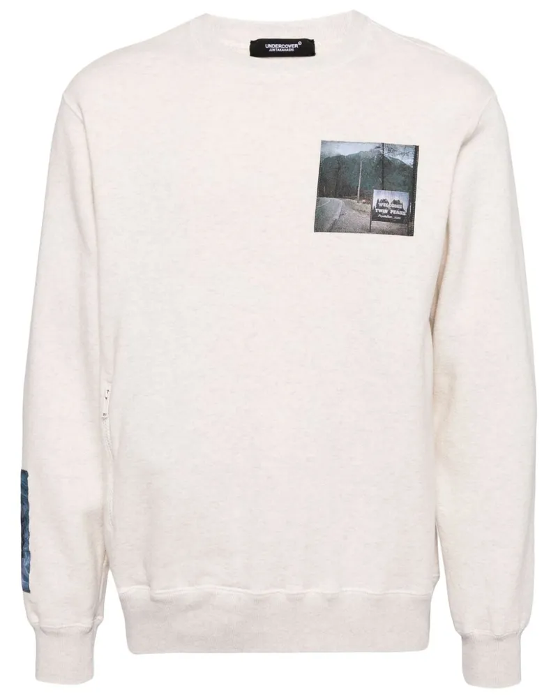 Undercover Pullover mit Patch - Nude Nude