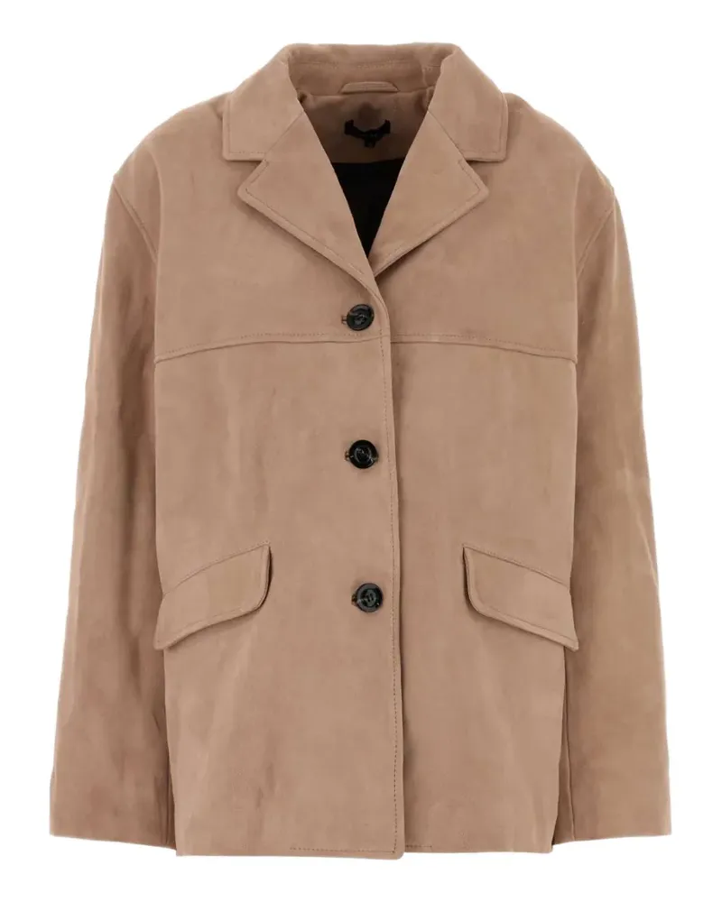 Soeur Lorenzo suede jacket - Rosa Rosa