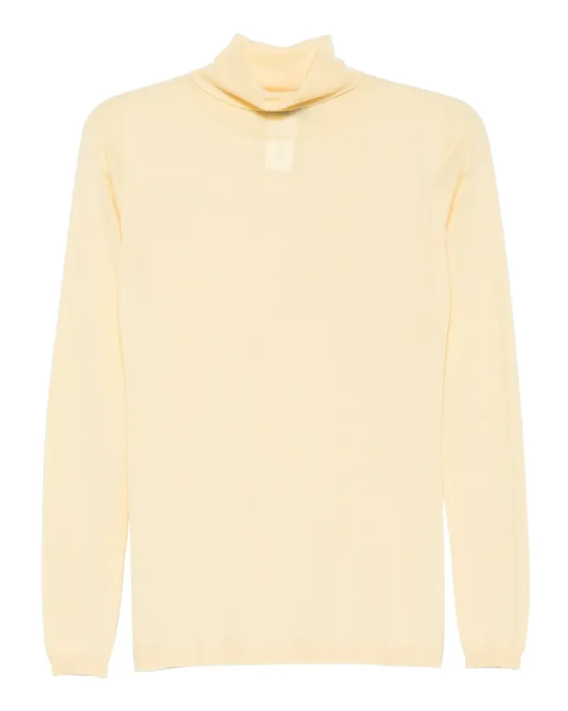 Fabiana Filippi Langärmeliger Rollkragenpullover - Gelb Gelb