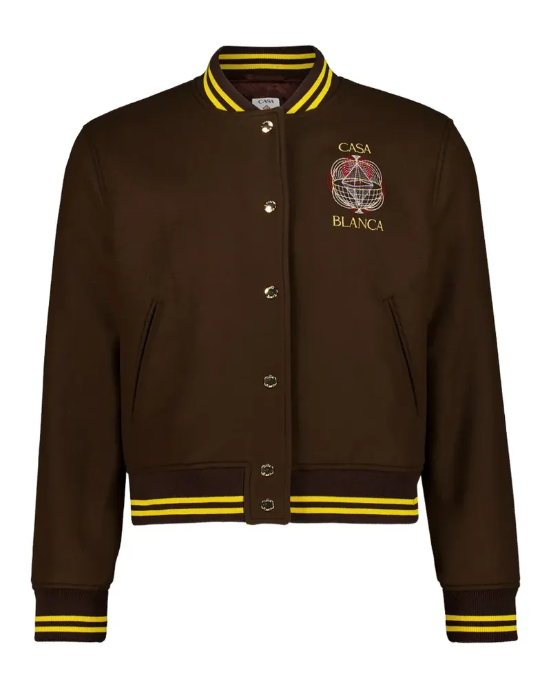 Casablanca Paris Celestial Pyramid Collegejacke - Braun Braun