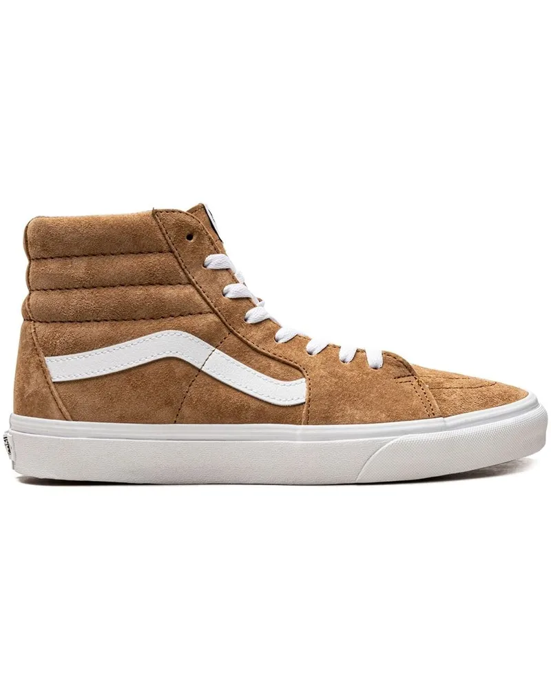 Vans Sk8-Hi Sneakers aus Wildleder Braun