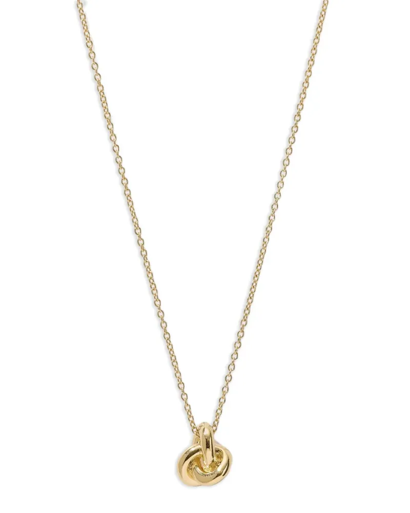 OTIUMBERG Lange Halskette mit Knoten - Gold Gold