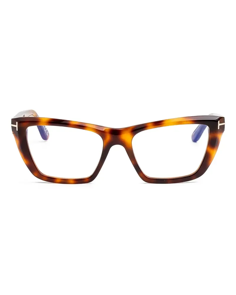 Tom Ford Brille in Schildpattoptik - Braun Braun