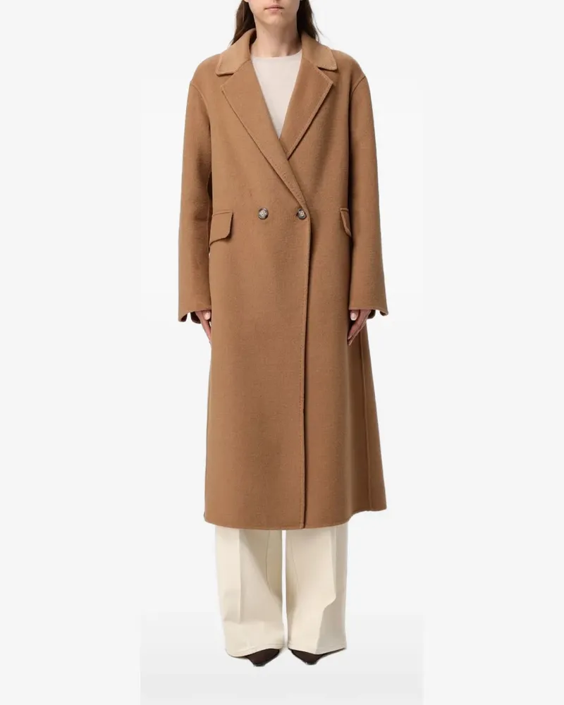 Hanita double-breasted coat - Braun Braun