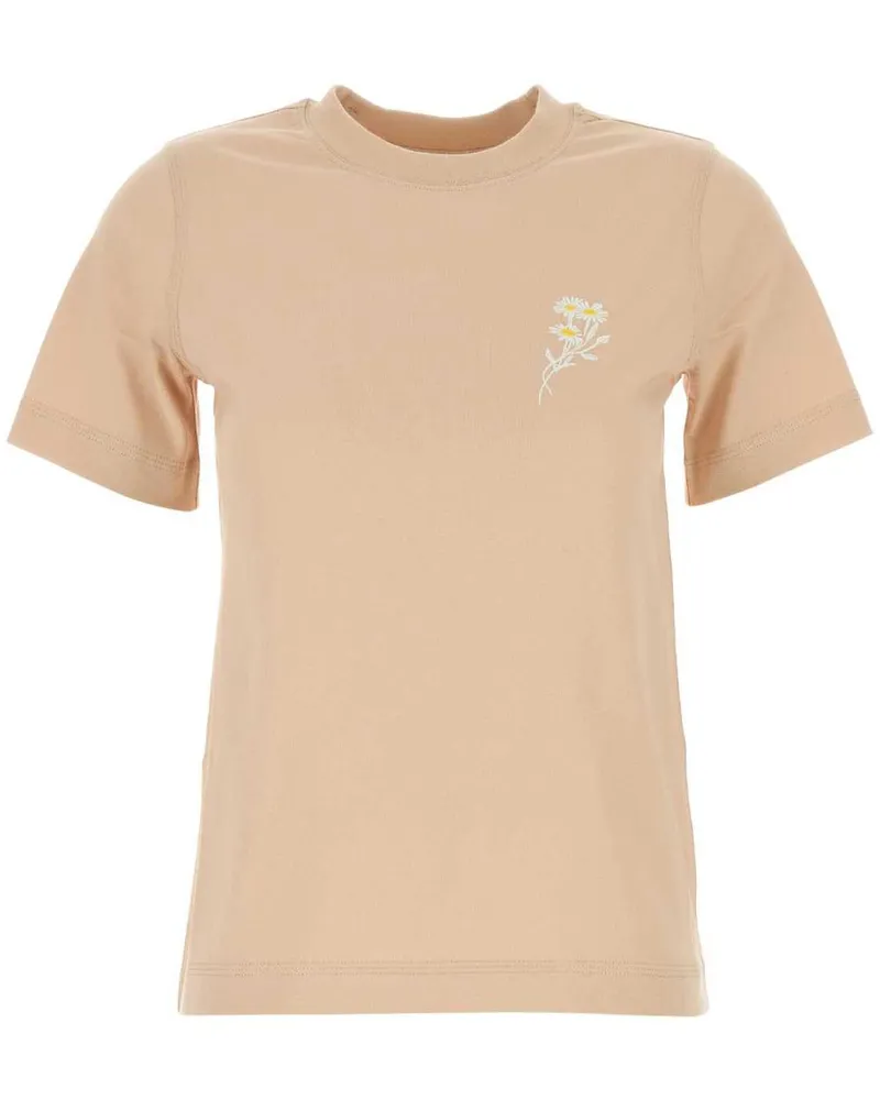 Burberry T-Shirt mit Blumen-Print - Orange Orange