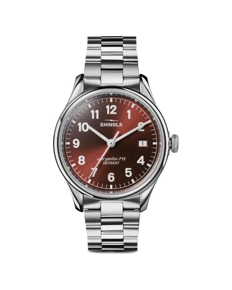 SHINOLA Vinton 38mm - Rot Rot