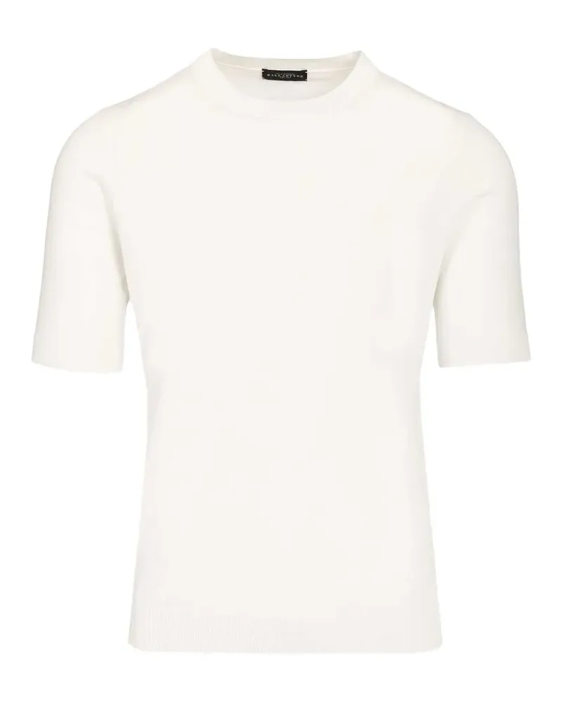 Ballantyne knitted slim-fit T-shirt - Nude Nude