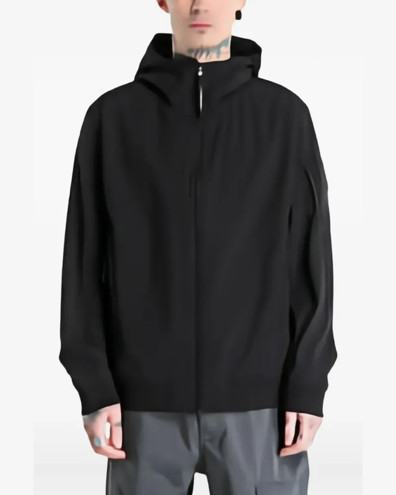 C.P. Company Kapuzenjacke mit Reißverschluss - Schwarz Schwarz