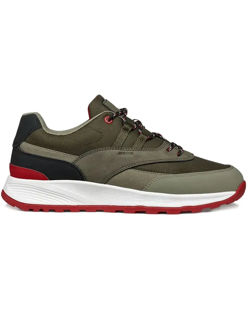 Geox Terrester Sneakers mit Einsätzen - Grün Grün