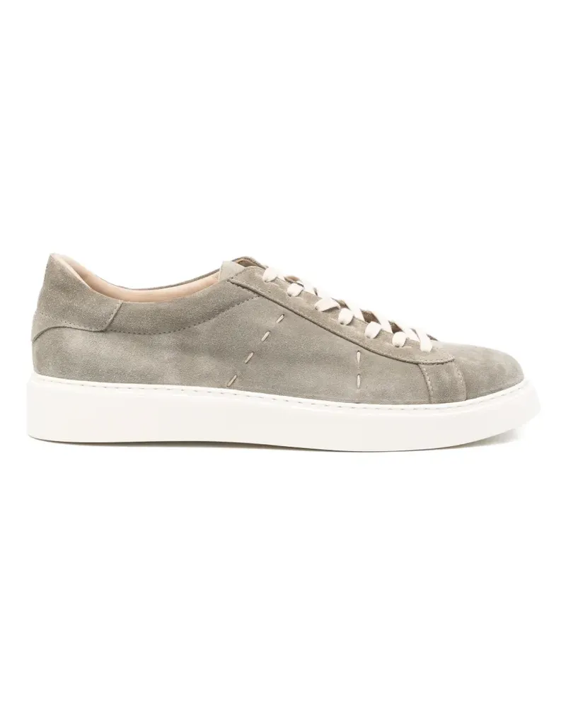 Eleventy Sneakers mit Kontrastnaht - Grün Grün
