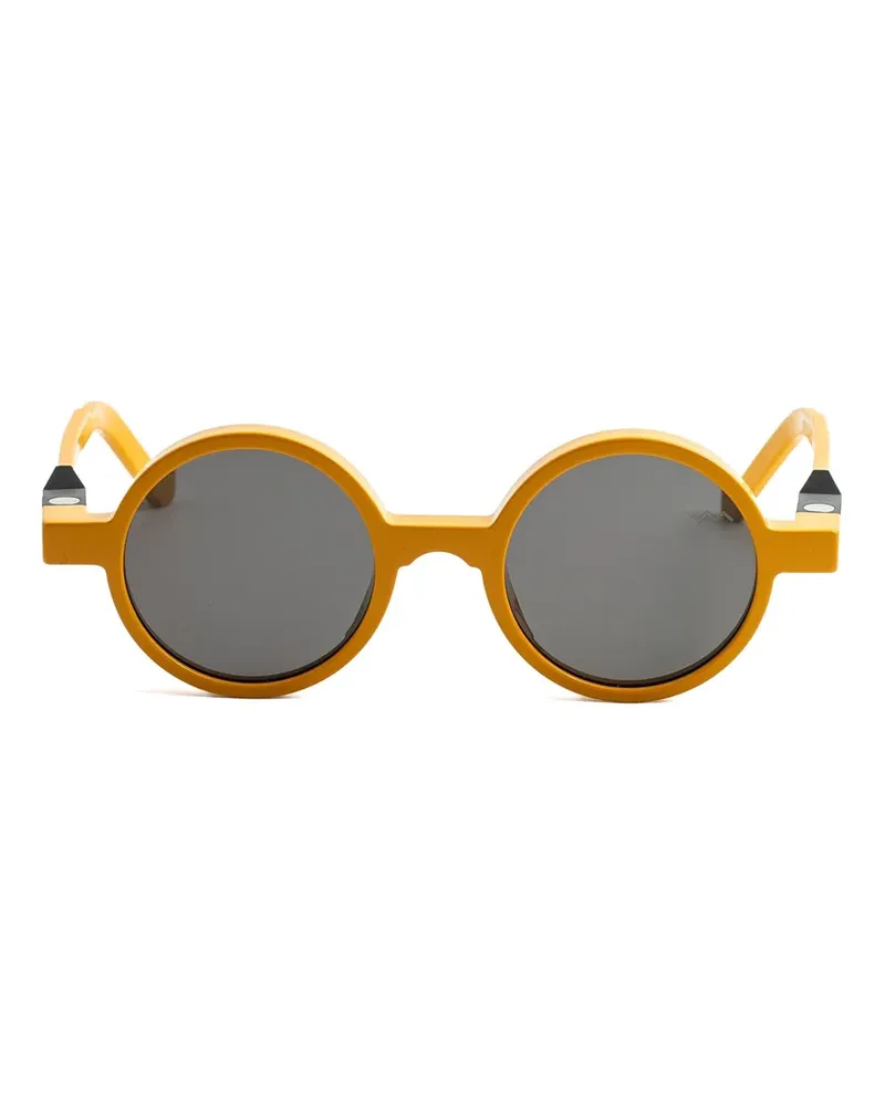VAVA EYEWEAR Sonnenbrille mit rundem Gestell - Gelb Gelb