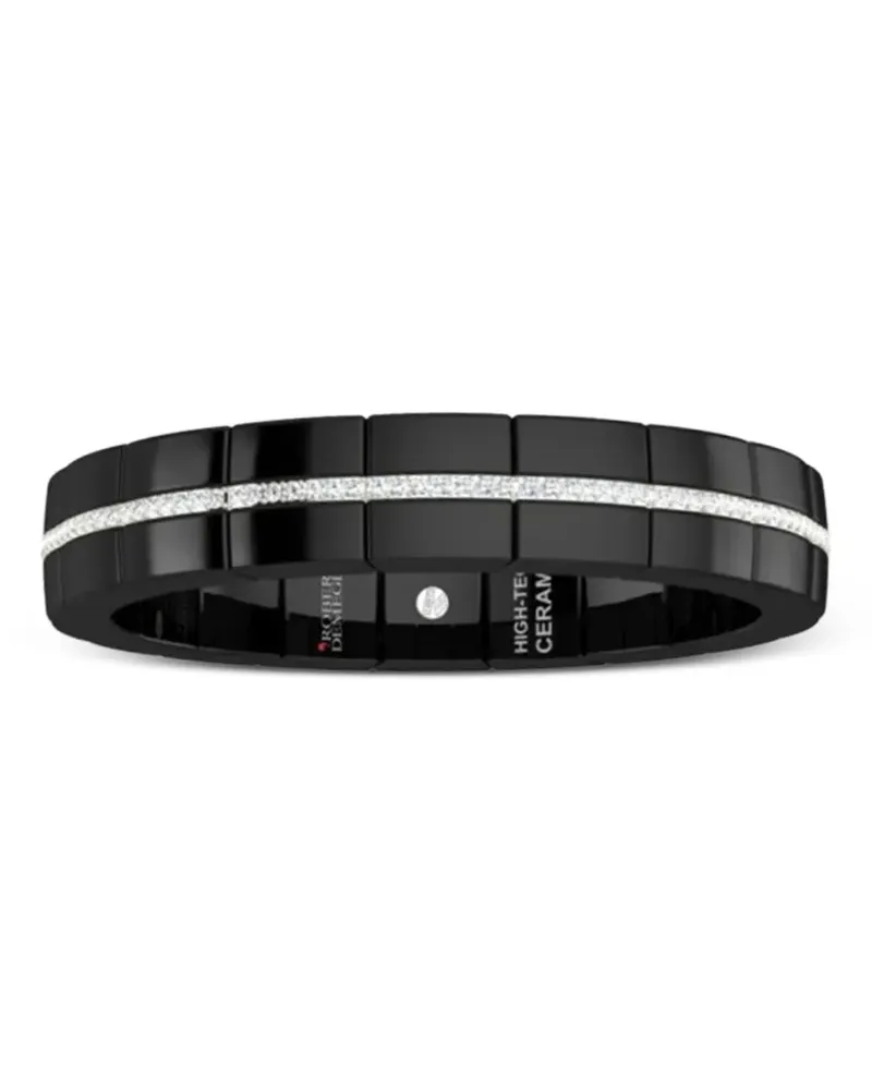 Roberto Demeglio diamond black eternity bracelet - Schwarz Schwarz