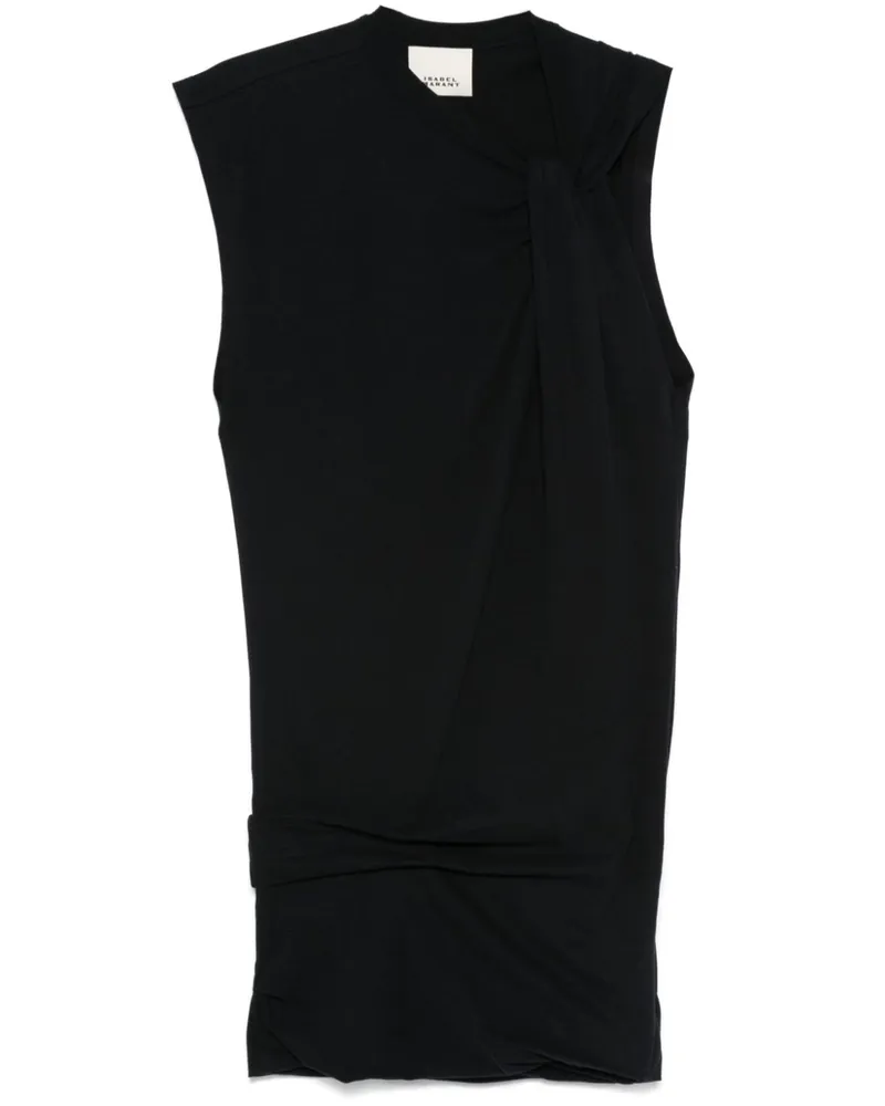 Isabel Marant Leany Minikleid - Schwarz Schwarz