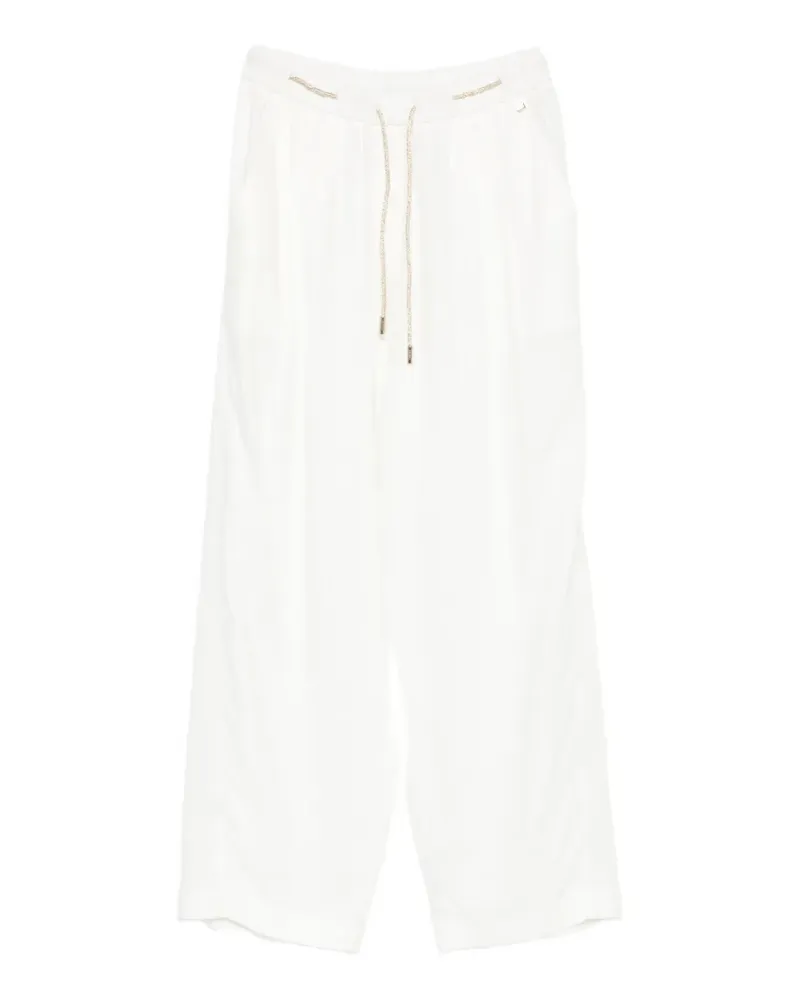 Herno drawstring trousers - Weiß Weiß