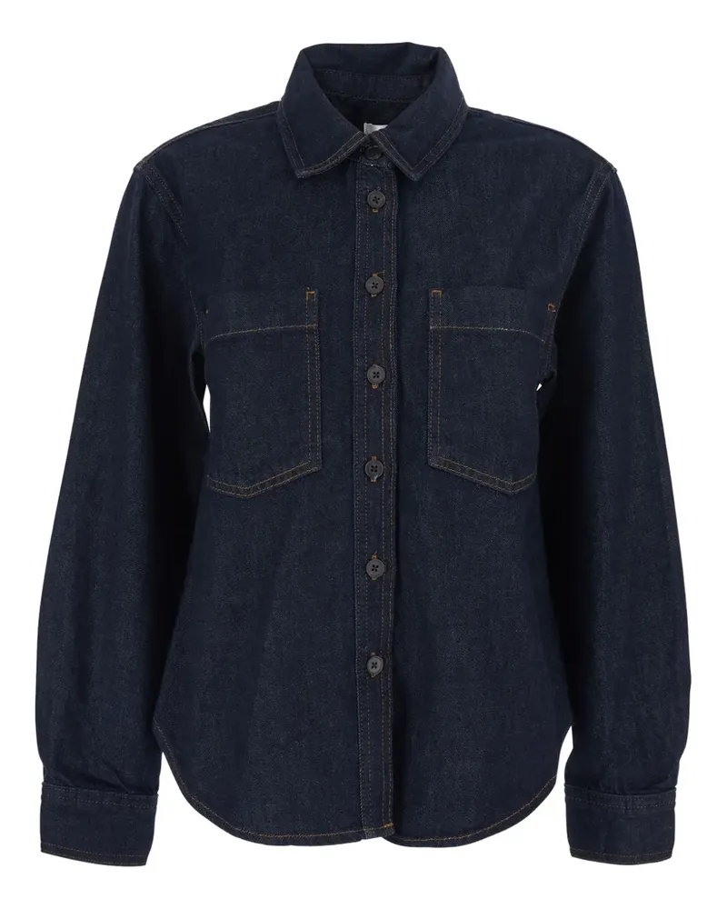 Frame Denim Klassisches Jeanshemd - Blau Blau