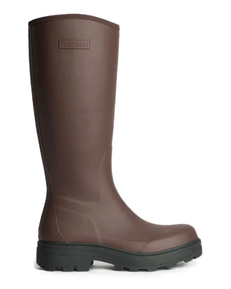 Tretorn Halla Stiefel mit Reißverschluss - Braun Braun