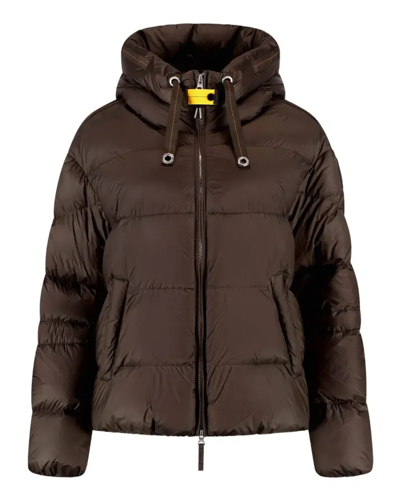 Parajumpers Tilly quilted hooded jacket - Braun Braun