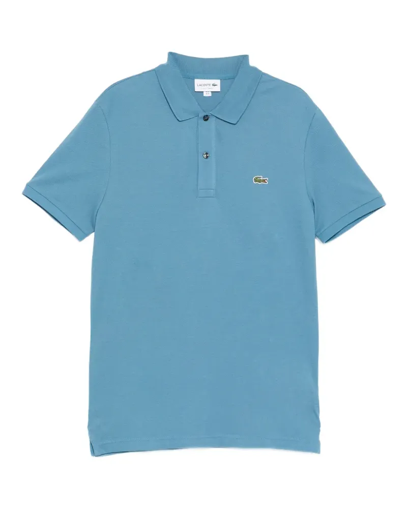 Lacoste Poloshirt mit Logo-Patch - Blau Blau