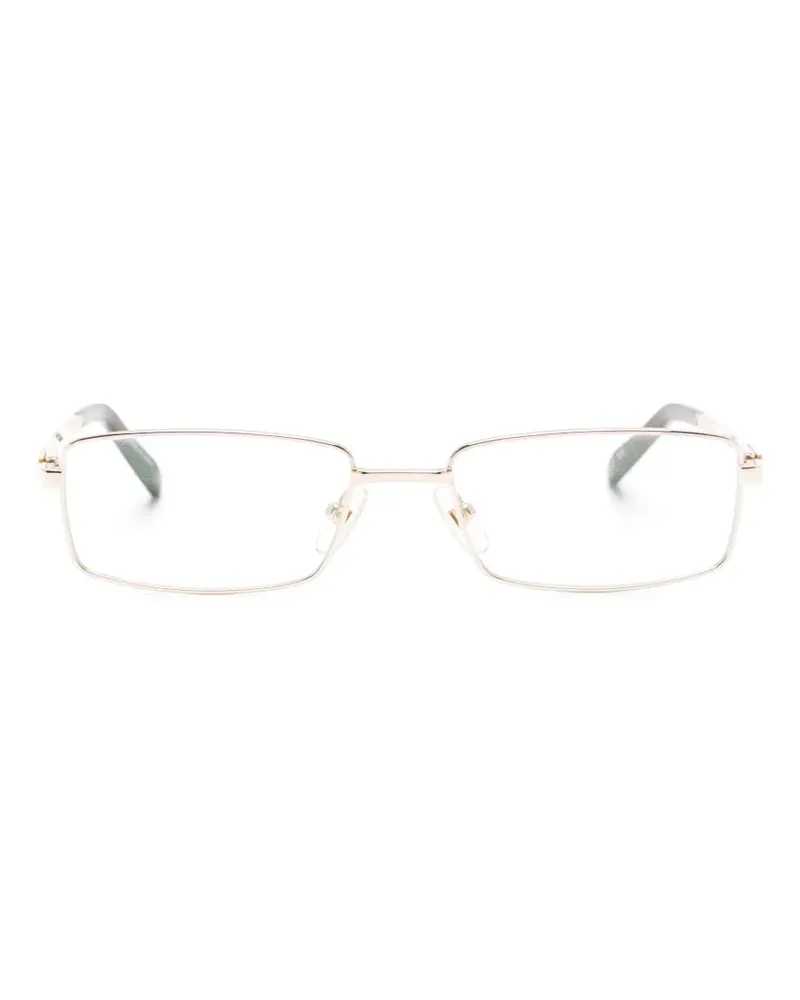 S.T. Dupont Brille mit eckigem Gestell - Gold Gold