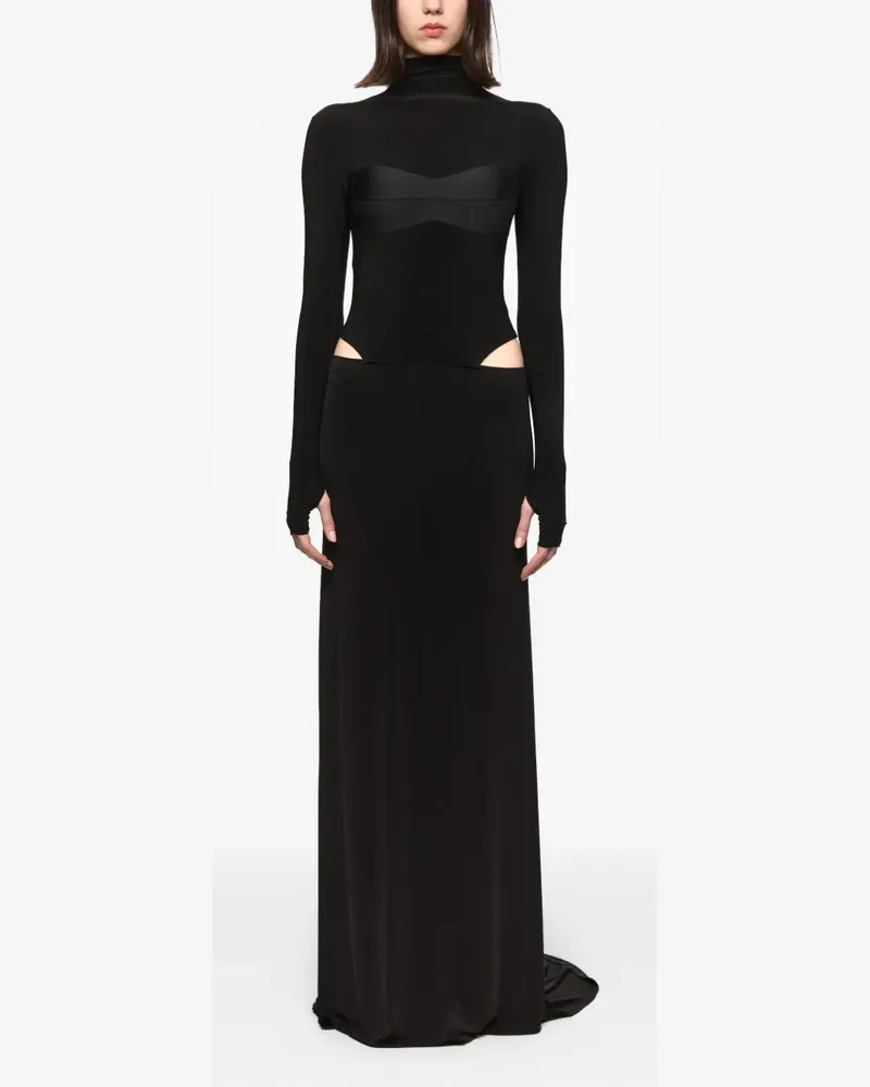 ATU Body Couture Cardinal Maxikleid - Schwarz Schwarz