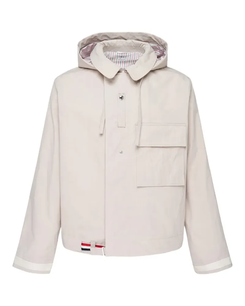 Thom Browne Mariner hooded jacket - Nude Nude
