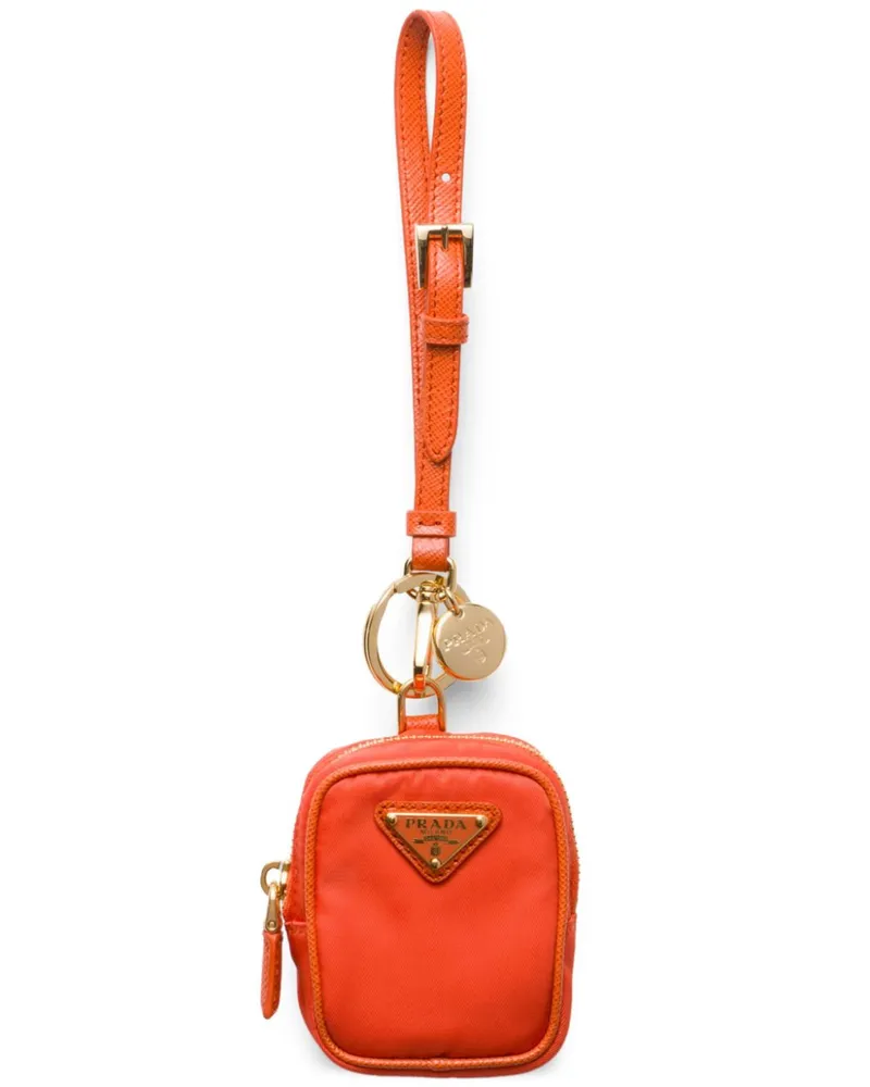 Prada Re-Edition 1978 Schlüsselanhänger - Orange Orange