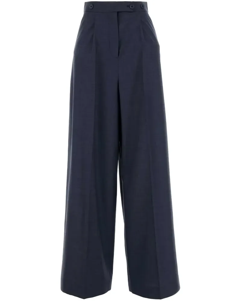 Givenchy Hose aus Wolle - Blau Blau