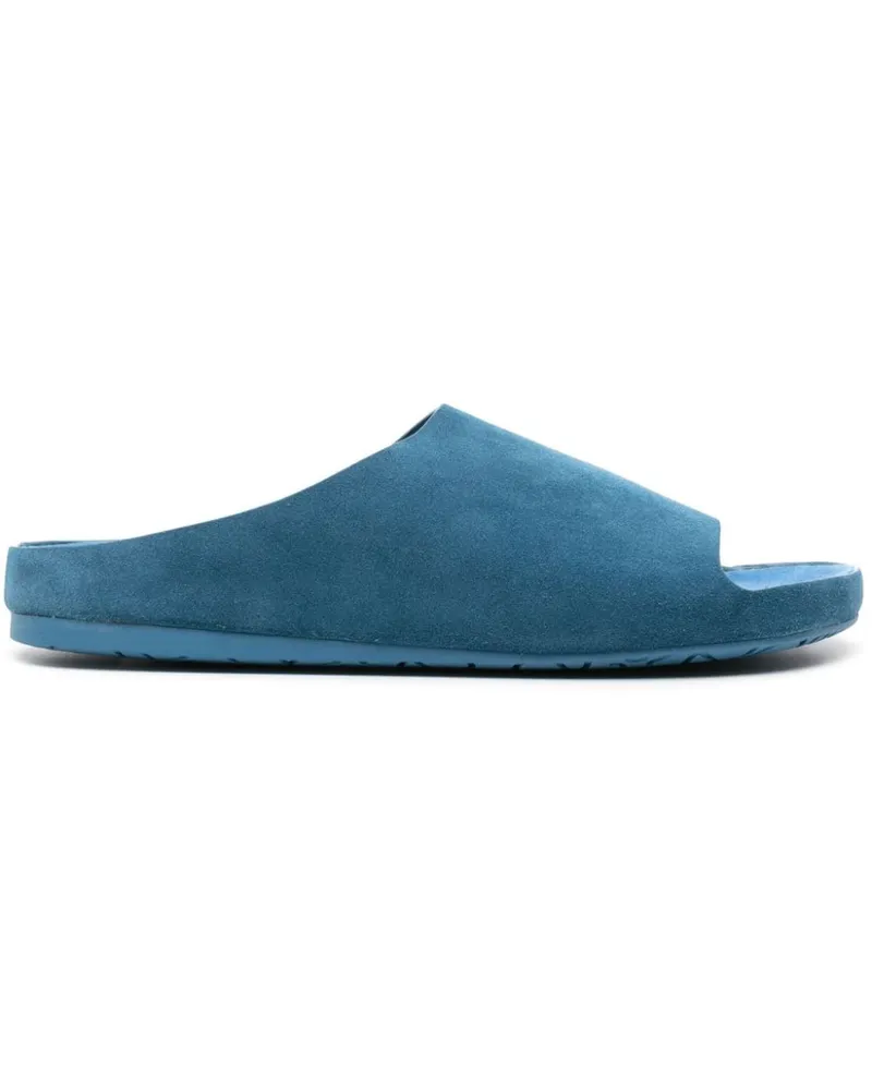 Loewe Lago Sandalen aus Wildleder Blau