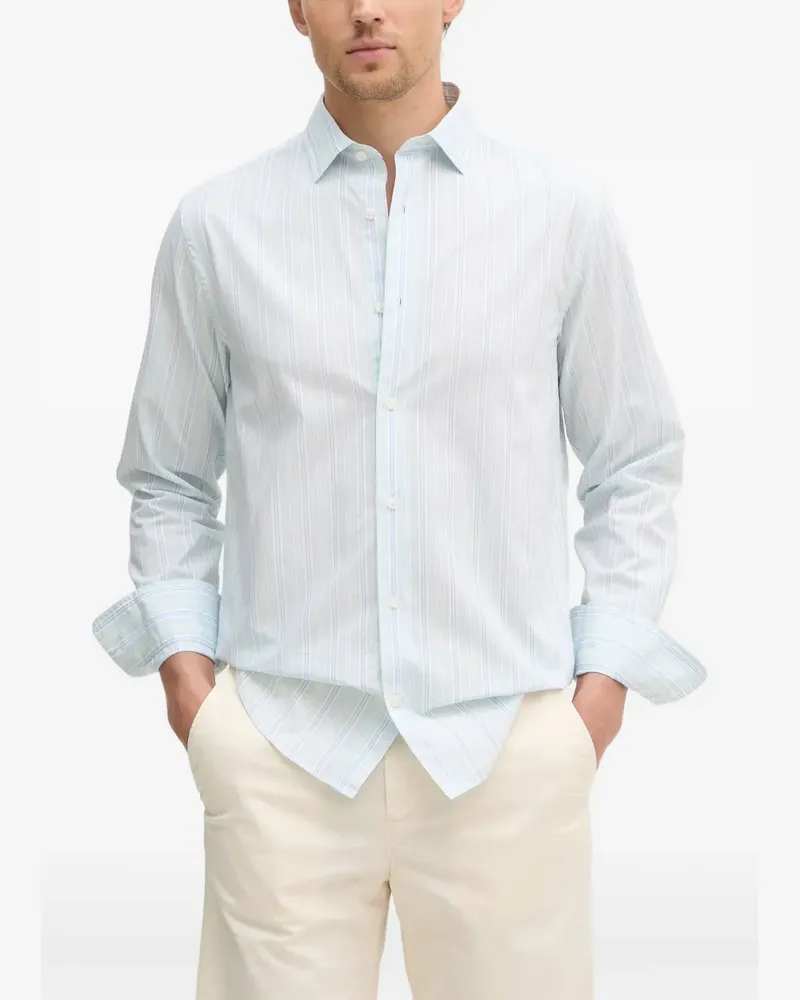 Gant striped long-sleeve shirt - Grün Grün