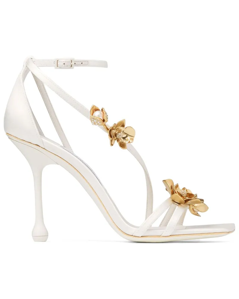 Jimmy Choo Zea Sandalen 95mm - Nude Nude