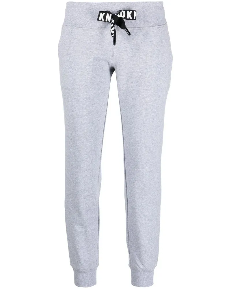 DKNY Jogginghose mit Logo-Print - Grau Grau
