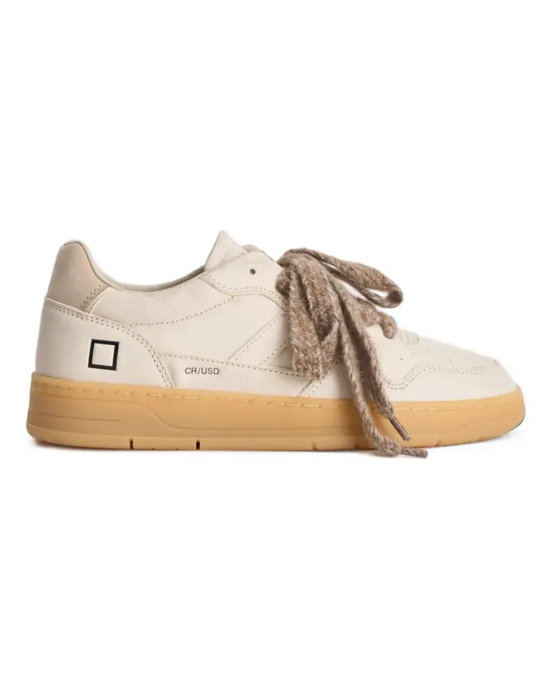 D.A.T.E. Sneakers mit dicker Spitze - Nude Nude