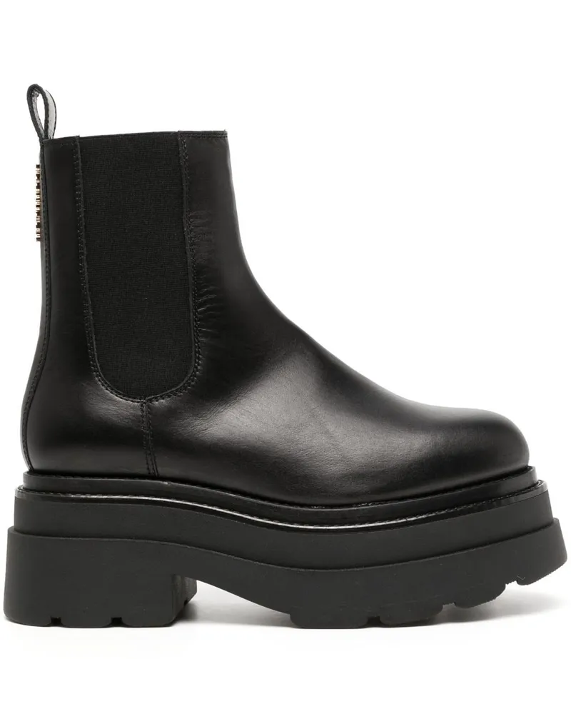 Alexander Wang Chelsea-Boots mit Plateau 75mm Schwarz