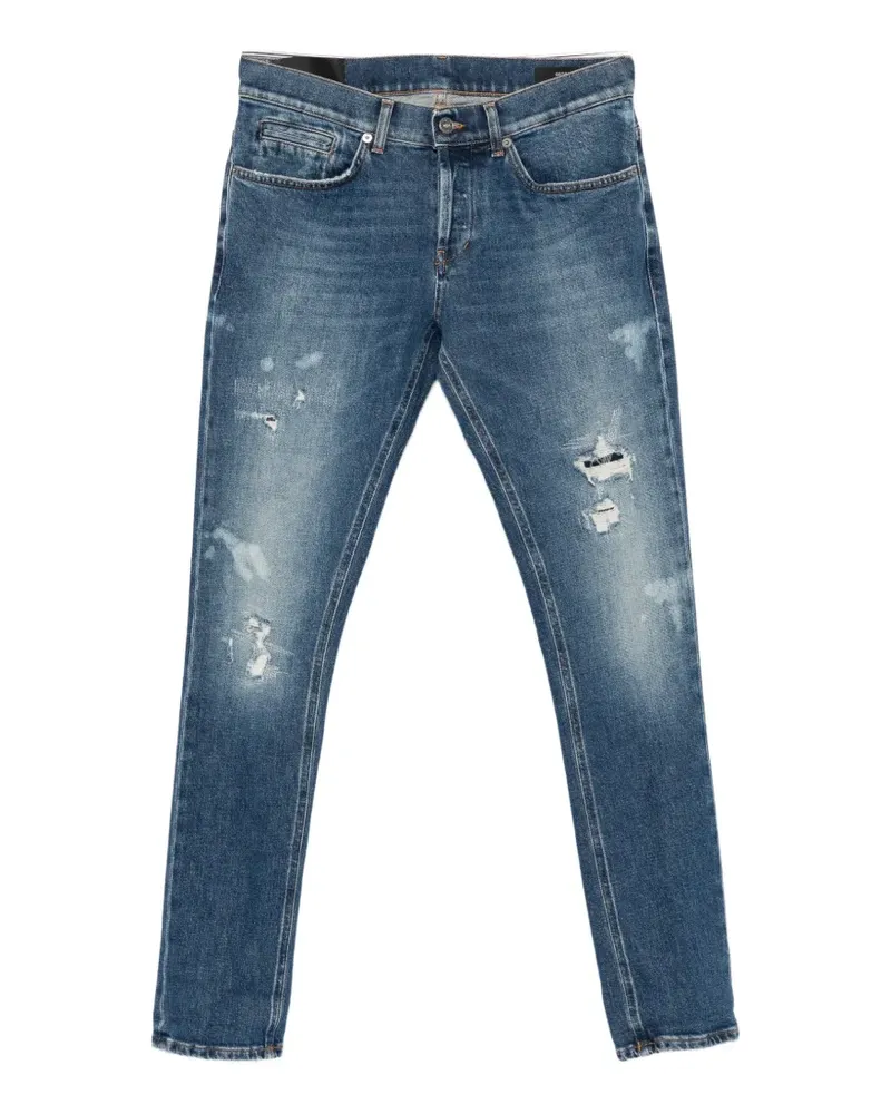 Dondup distressed slim-fit jeans - Blau Blau
