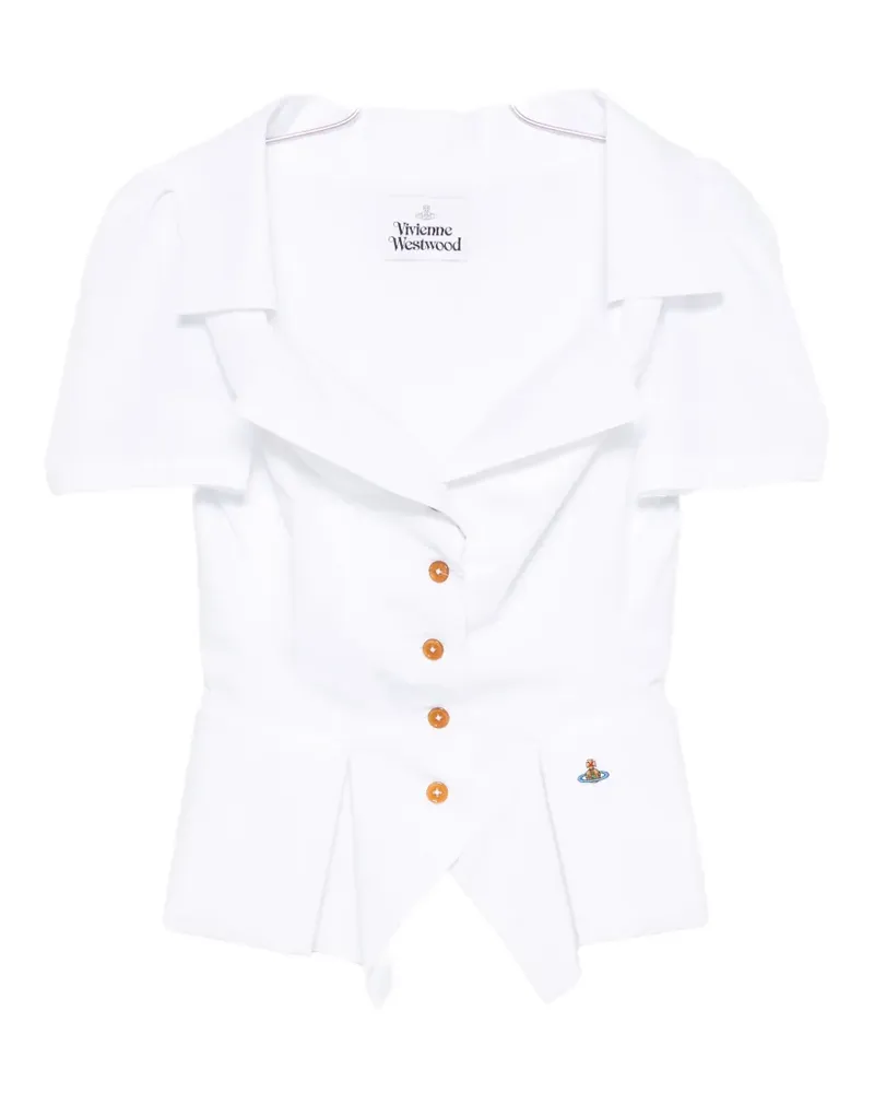 Vivienne Westwood Monday peplum shirt - Weiß Weiß
